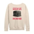 thumbnail image 2 of Russell Dickerson - Good Day Cafe - Women's French Terry Long Sleeve Pullover, 2 of 4