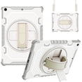 thumbnail image 1 of Case for Huawei MatePad T10 9.7" 2020 AGR-L09/AGR-W09, Heavy Duty Protective Cover with 360° Rotating Hand Strap & Stand Shoulder Strap for Kids Boys Girls for Huawei MatePad T10, 1 of 7