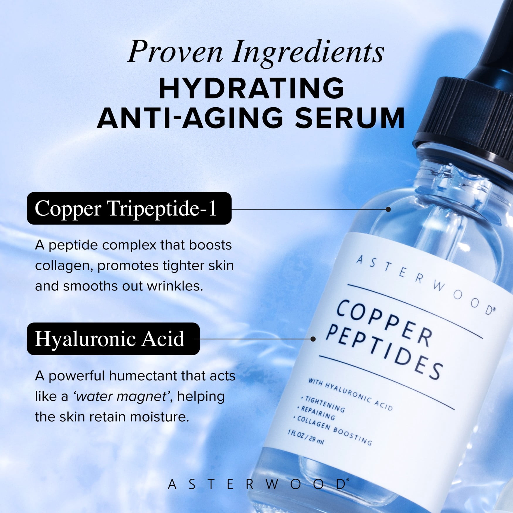 Copper Serum 4oz Sérum Neurogan Health GHK-Cu Con Péptidos De Cobre Al 4%, 30 Ml Bodega Aurrera En Línea
