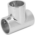 thumbnail image 2 of Filfeel Tee Connector, 90 Degree Tee, Stainless Steel Tee, Corrosion Resistance For Boat Easy To Install Yacht, 2 of 8