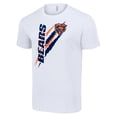 thumbnail image 2 of Men's Starter  White Chicago Bears Color Scratch T-Shirt, 2 of 3