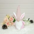 thumbnail image 4 of NSESSHome Easter Gnomes Decorations, Handmade Spring Easter Bunny Gnome Standing Board Faceless Plush Doll Ornaments for Easter Holiday Tiered Tray Home Table Indoor Decor Gifts, 4 of 7