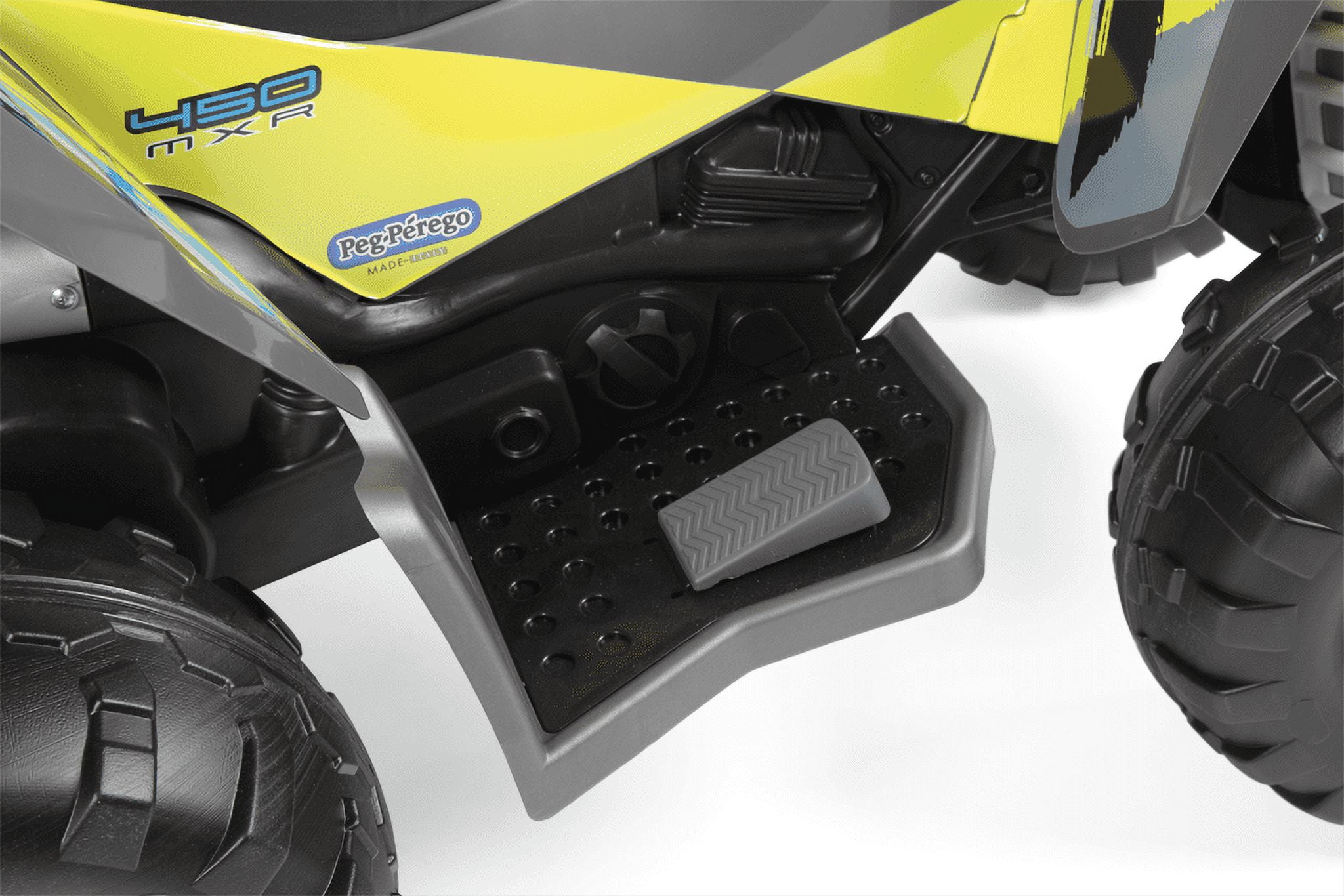 Peg Perego Polaris Outlaw Citrus 12 Volt Ride on ATV