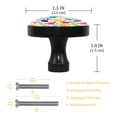thumbnail image 3 of 4 Pcs Dinosaur Knobs for Kitchen Cabinet Cupboard Dresser Bookcase Drawer Pulls Handles Round Home Decor, 3 of 5