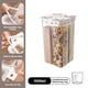 thumbnail image 4 of Contenedor multigrano de 4 compartimentos | Frasco de plástico apto para uso alimentario de gran capacidad de 3 y 4 litros | Hermético e impermeable con sello de silicona | Organización de despensa, 4 of 7