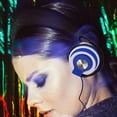 thumbnail image 2 of 3.5mm Wired Ear Hook Headphones Stereo Earphones for MP3 Player Computer 2pcs (Blue), 2 of 8