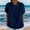 Blue, variant on Linen Shirts Button Down Shirts Solid Color Blouses Cotton Short Sleeve Shirts Gauze Tops Casual Shirts Classy Tops Fashion Blouses Lightweight Summer Tops Breathable Shirts Navy S