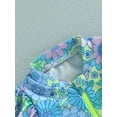 thumbnail image 5 of Bagilaanoe 6M-3T Baby Girl One Piece Swimsuits Infant Zipper Rush Guard Swimshirts Quick Dry Long Sleeve Swim Shirt Toddler Swimwear Bathing Suit Ruffled Beachwear, 5 of 9