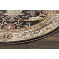 thumbnail image 3 of Nourison Walden 3'9" x Round Bistre Vintage Indoor Rug, 3 of 6