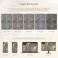 thumbnail image 6 of BERTHMEER Kitchen Rugs for Floor 2 Piece, 17.3"x30"+17.3"x47" Anti Fatigue Waterproof Black Kitchen Mats, Non Slip Comfort Cushioned Standing Mat Rug for Home, Sink, Laundry, Black, 6 of 7