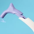 thumbnail image 3 of Ruler Handle, High  Purple White Quilting Ruler Grip  For DIY, 3 of 8