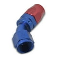thumbnail image 4 of Russell Performance -6 AN Red/Blue 45 Degree Full Flow Hose End, 4 of 4