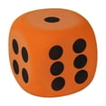 thumbnail image 1 of SUTENGDA 2PCS Large Foam Dice Color Foam Dice 3.15 Inches Big Dice for Building Educational Math Teaching Pastime Party 6 Foam Dice Anxiety Dice for Stress, 1 of 5
