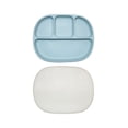 thumbnail image 3 of KIT PARA BEBÉ Tazón, plato 4 divisiones y tapa adheribles a superficies lisas, vaso, popote y 2 tapas, babero ajustable anti derrame, cubiertos de madera y silicón grado alimenticio y libre de BPA., 3 of 6