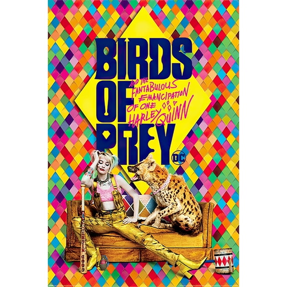 Birds Of Prey - Movie Poster (Harley Quinn - Harley's Hyena) (Size: 24" X 36")