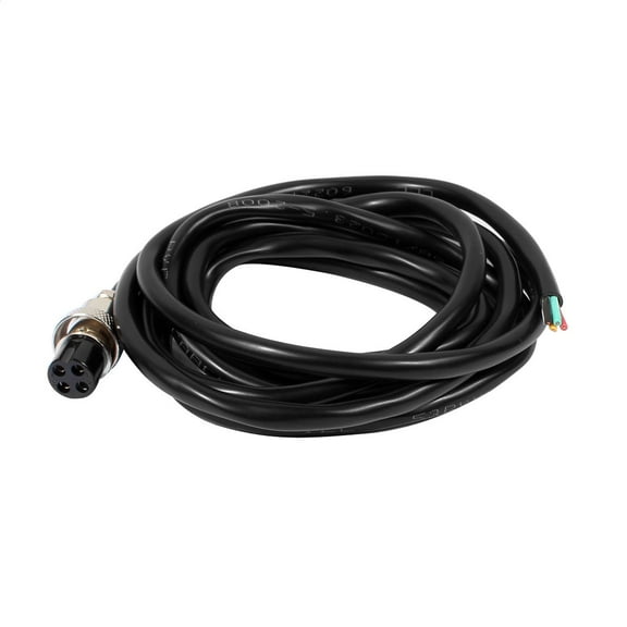 GX16 2m  Type 4 Pin Female Aviation Socket Connector Electrical Cable