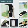 thumbnail image 5 of Small Wallet For Women Bifold Leather Pocket Coin Credit Card Holder With RFID Blocking Bright and Sunny Day, 5 of 6