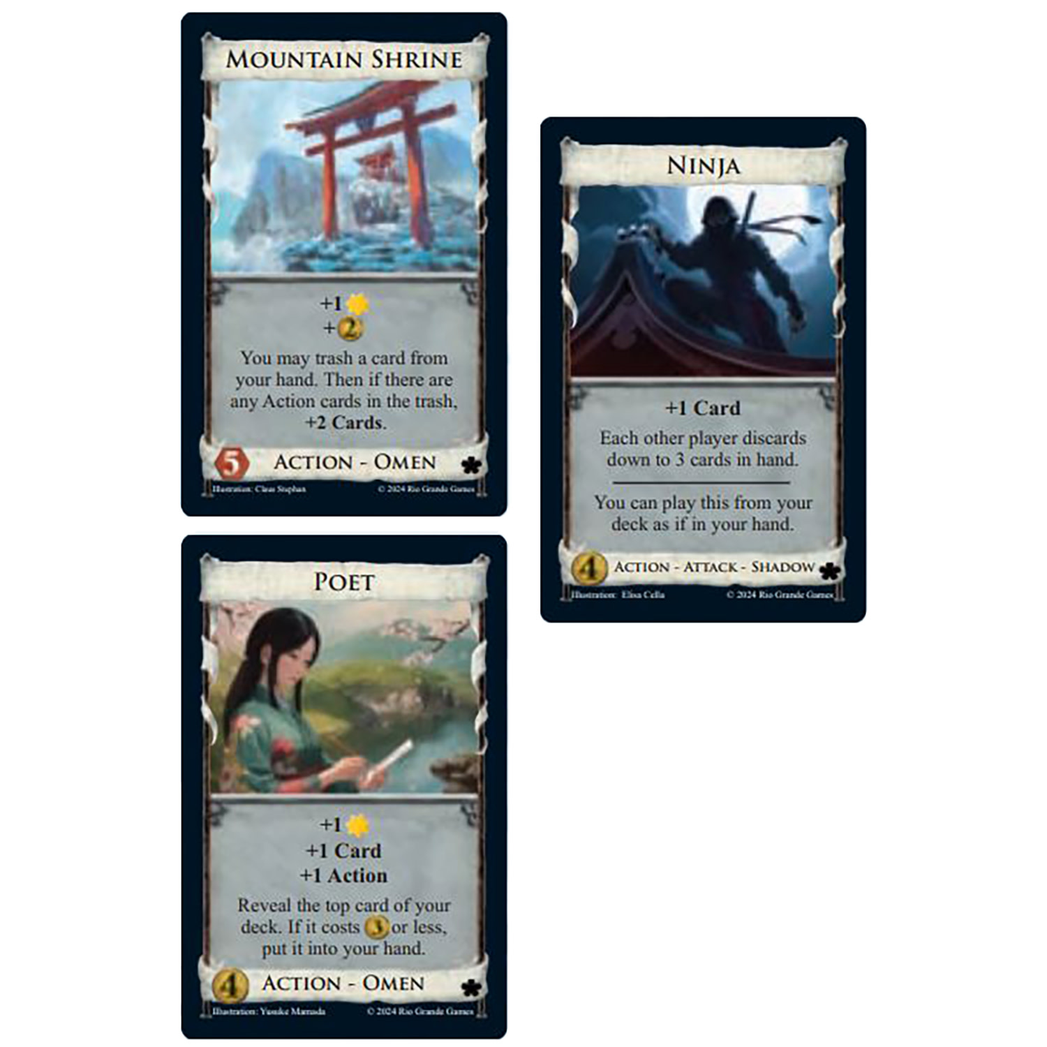 Rio Grande Games: Dominion: Rising Sun Expansion - Strategy Board Game, Sea Merchant & Trading Game, New Cards & Piles, Ages 14+, 2-4 Players, 30 Min