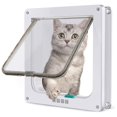 thumbnail image 1 of Cat Door Small Pet Entry And Exit Security Gate On Doors And Windows, 1 of 5