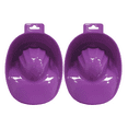 thumbnail image 1 of Bol de Manucure Assiette de Trempage Couche Simple Carré Détachant pour Ongles Outil de spa, 1 of 5