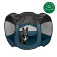 thumbnail image 4 of FurHaven Pet Products Mesh Open-Air Pet Playpen - Sailor Blue, Small, 4 of 10