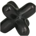 thumbnail image 4 of 8" x 7" Black Aluminum Jack Abstract Sculpture, by DecMode, 4 of 7