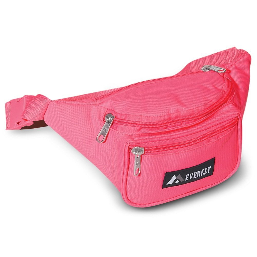 Signature Fanny Pack,One Size,Pink, Three pocket design By everest