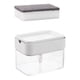 thumbnail image 1 of Dispensador de jabón para cubiertos de cocina - Soporte para esponja Dispensador de jabón para platos y fregadero, 1 of 6