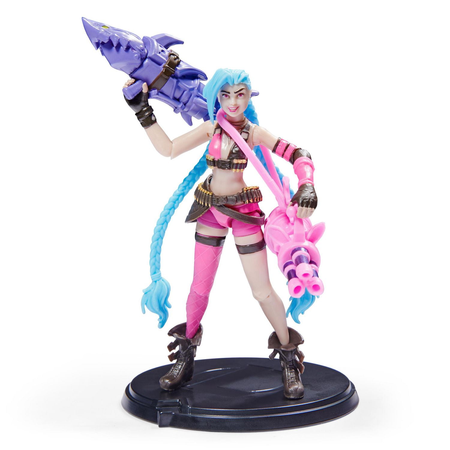 League of Legends, Official 4-Inch Jinx Collectible Figure with