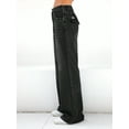 thumbnail image 4 of EMMIOL Women's Vintage Y2K Wide Leg Jeans 90s Baggy Boyfriend Style Denim Pants,Low Rise Loose Fit Jeans, 4 of 6