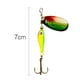 thumbnail image 1 of Cebos de pesca de lentejuelas giratorias de metal Señuelo giratorio Señuelo de pesca falso (B) Likrtyny Para estrenar, 1 of 9