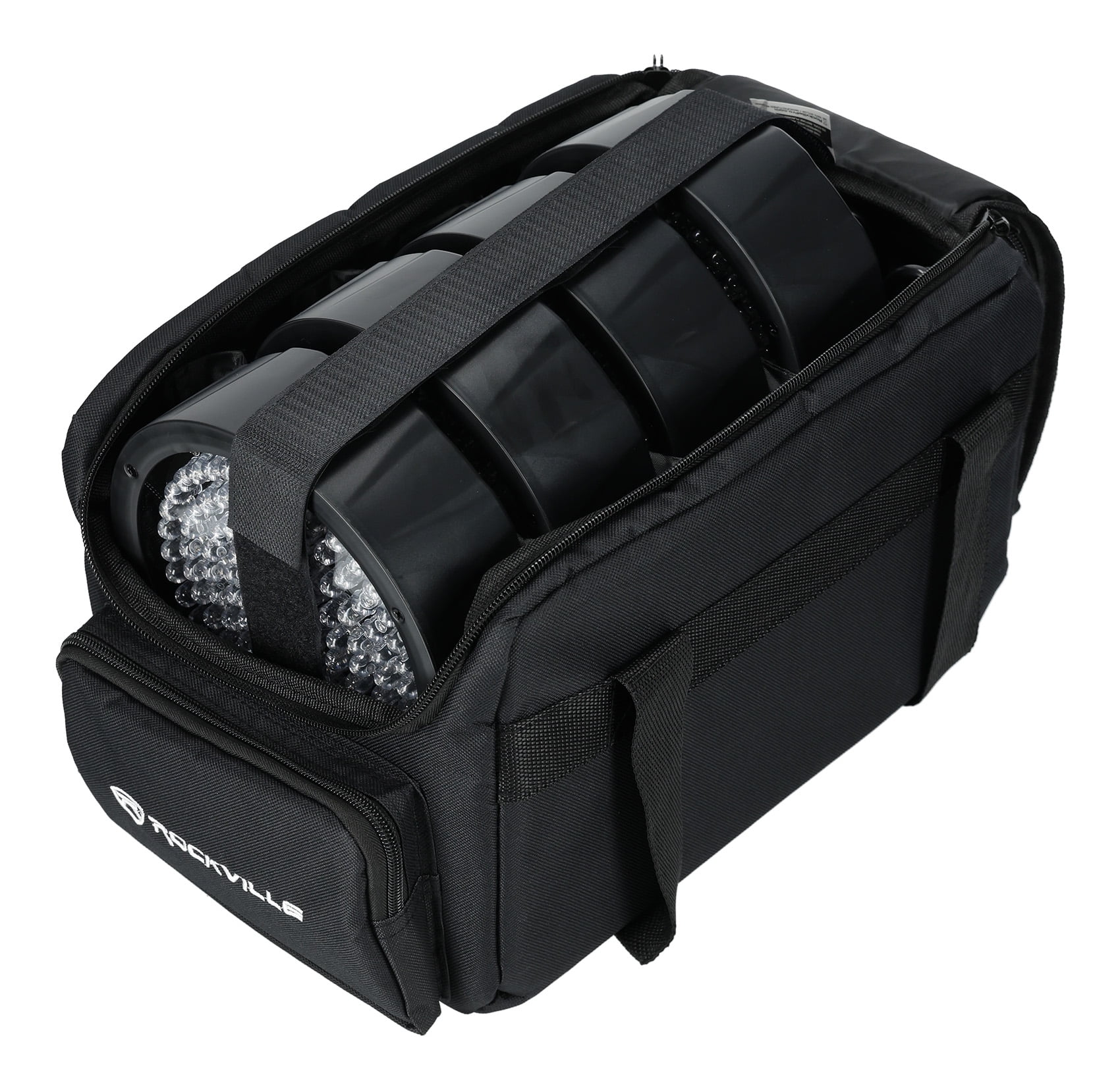 2 Chauvet DJ Mini Kinta ILS RGBW LED Party/Stage Effect Lights D-Fi USB/DMX+Bags