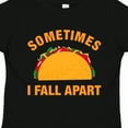 thumbnail image 4 of Inktastic Tacos Fall Apart Boys or Girls Toddler T-Shirt, 4 of 5