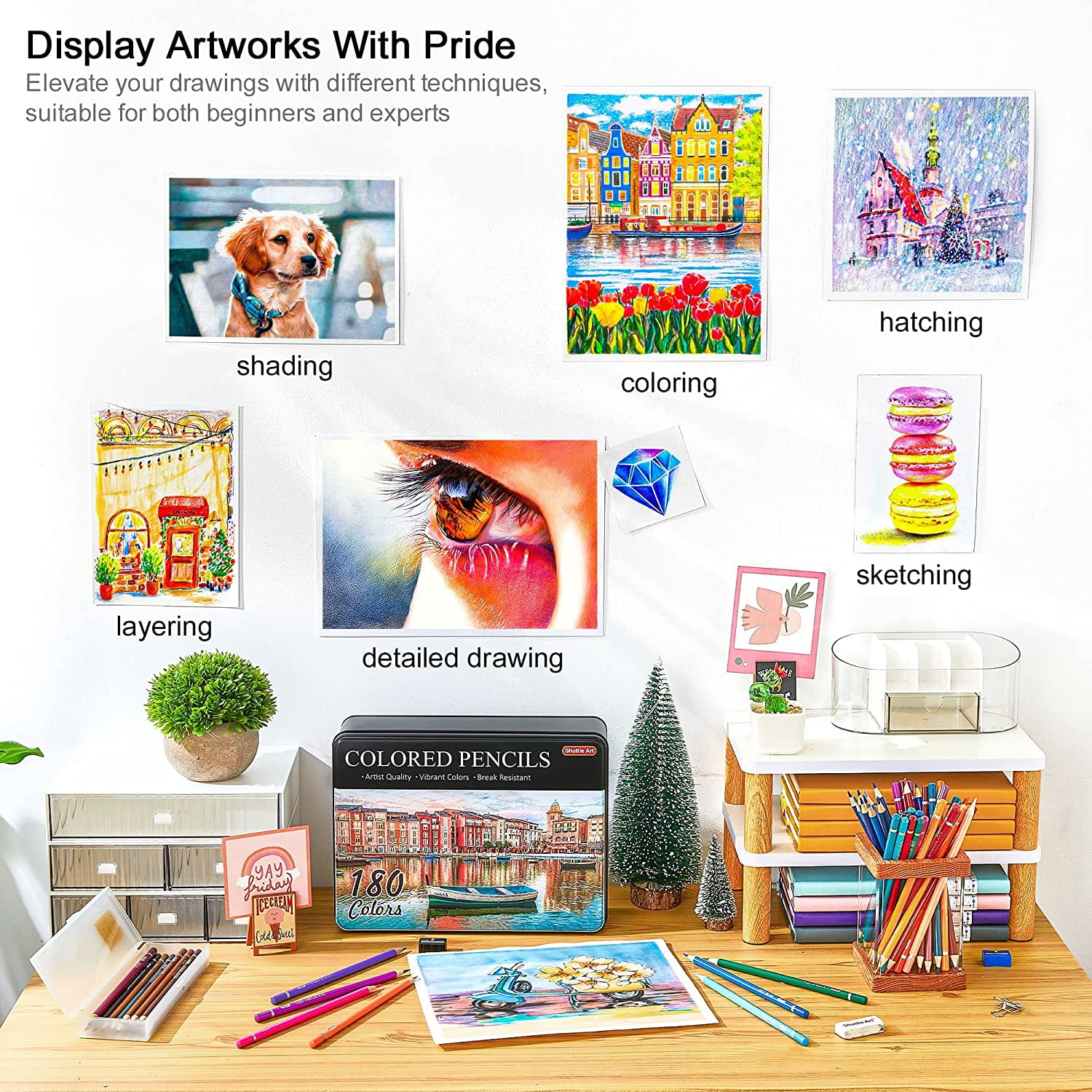 American Kestrel With Kalour Colored Pencils 180 Set — The Art Gear Guide