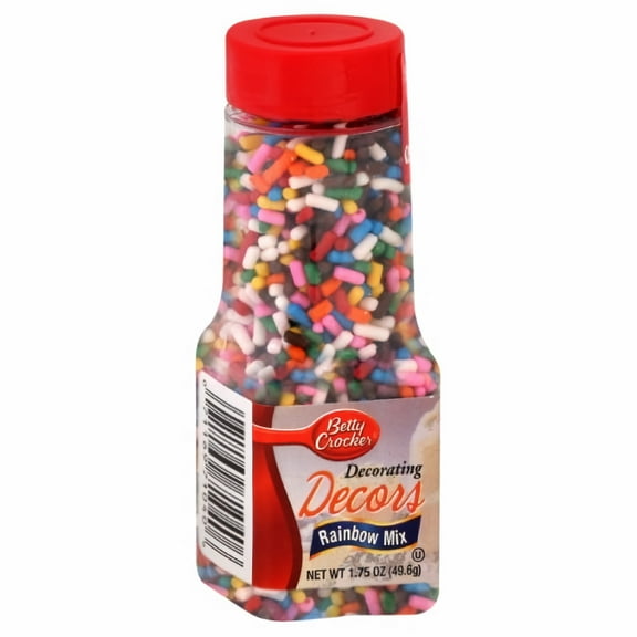 Betty Crocker Decor Rainbow 1.75 oz (Pack of 5)