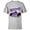 Athletic Heather, variant on Disney Daisy Duck Racing Team "VROOOOSH" Race Car Driver - Short Sleeve T-Shirt for Kids - Customized-White