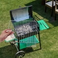 thumbnail image 4 of Stainless Steel BBQ Mesh Grill for Outdoor Use Silver Color 30x25cm, 4 of 8