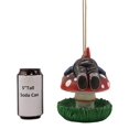 thumbnail image 5 of Ebros Naughty Gnome Stuck On Toadstool Mushroom Cap Bird Feeder Branch Hanger, 5 of 6