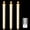 A-ivory taper, variant on 3 count Real Wax Flameless Taper Candles with Remote Timer and Dimmer,  Operated Candlesticks with Flickering Light,  Window Candles, 9.6  for for Wedding  Decor