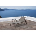 thumbnail image 2 of Gray Aluminum Indoor Outdoor Round End Table, 2 of 2