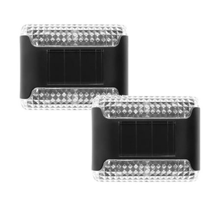 

AaSFJEG Solar Lights Outdoor IP65 Outdoor Solar Powered Lights Dusk To Dawn Outside Up And Down Lighting Solar Wall Fence Lights For Parking Lot Back Gardens Fence Patio *2PCS