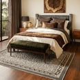 thumbnail image 2 of KUETH 8x10 Leopard Area Rugs Machine Washable Rugs for Living Room, Non Slip Flat Pile Rug with Rubber Backing, Modern Rug for Entryway Bedroom Dining Room Home Office, 2 of 4