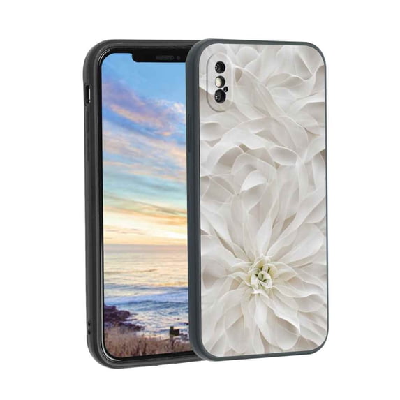 Abstract-botanical-3 Phone Case, Degined for iPhone XS Max Case Men Women, Flexible Silicone Shockproof Case for iPhone XS Max