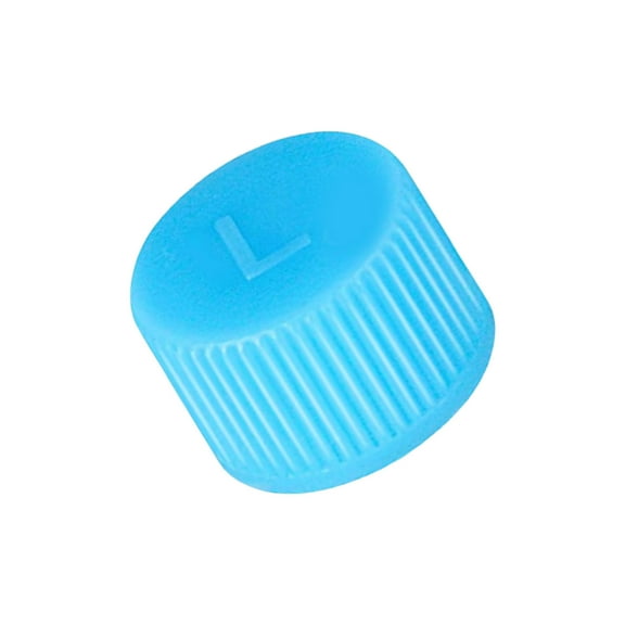 2. Automotive AC Replacement Valves Caps: High Low Pressure Leakproof R134a Charging Port Caps & Dust-Protector