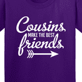 thumbnail image 4 of Inktastic Cousins Make the Best Friends with Arrow Youth T-Shirt, 4 of 5