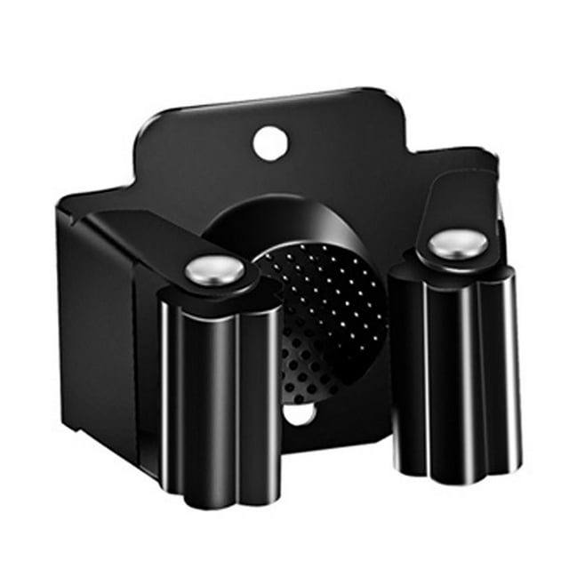 Product Classification Fixing Clip 2 - Stainless Steel Wall Mounted Mop and Holder for Cleaning Tools Space Saving Organizer with Easy Installation