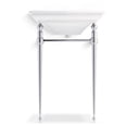 thumbnail image 3 of Kohler K-29999-4 Memoirs Stately 24" Pedestal Bathroom Sink - White, 3 of 4