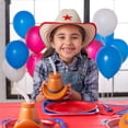 thumbnail image 2 of Sombrero de vaquero Cups Fun Express, 450 ml, con tapas y pajitas, 12 unidades, 2 of 5