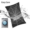 thumbnail image 5 of Kdxio Cotton Pillow Cases 20"x30" Pillowcases,Soft and Breathable Bedroom Pillow Cases-A Web With A Spider-No Pillow Core, 5 of 5