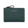 thumbnail image 1 of Cartera de mujer de gran capacidad, cartera corta, cartera de PU con estampado cruzado, cartera corta para mujer, 1 of 3